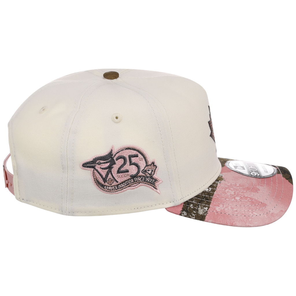 Toronto Blue Jays MLB Chrome Pink Realtree New Era 9FORTY A-Frame