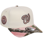 Washington Nationals MLB Chrome Pink Realtree New Era 9FORTY A-Frame