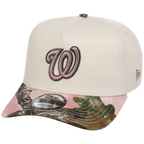 Washington Nationals MLB Chrome Pink Realtree New Era 9FORTY A-Frame