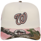 Washington Nationals MLB Chrome Pink Realtree New Era 9FORTY A-Frame