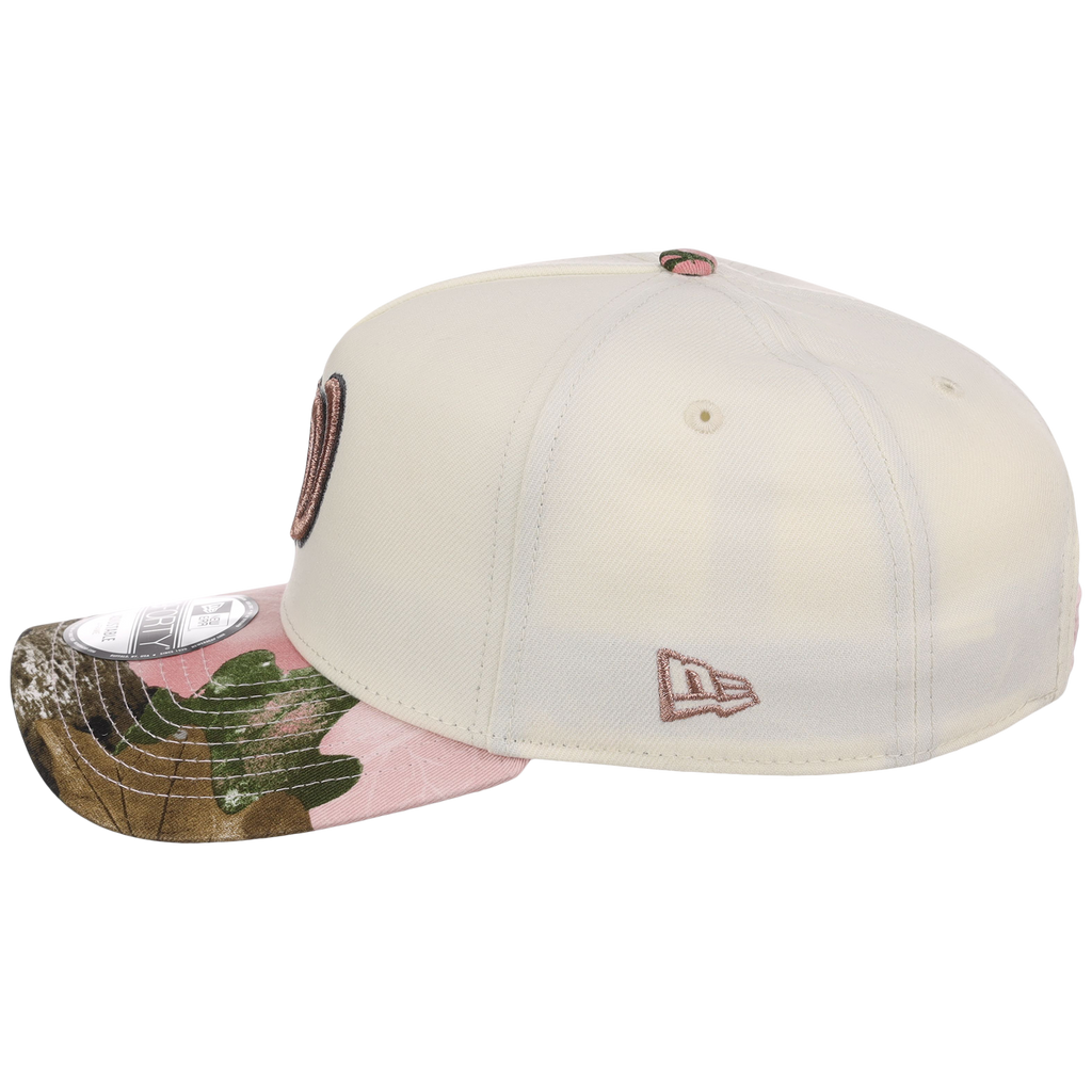 Washington Nationals MLB Chrome Pink Realtree New Era 9FORTY A-Frame