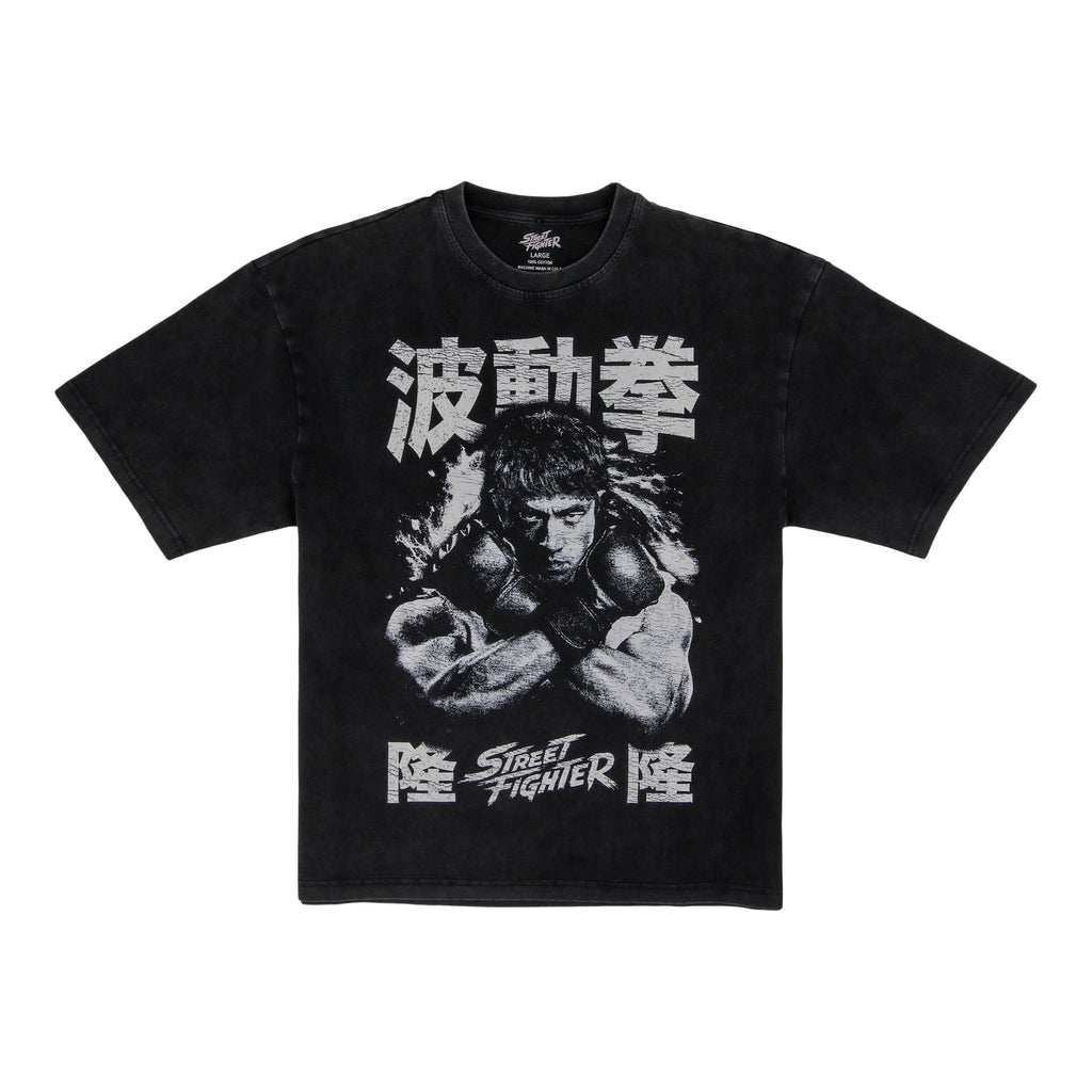 Ryu T-Shirt (Black) - Street Fighter 'World Warrior Tournament' Collection