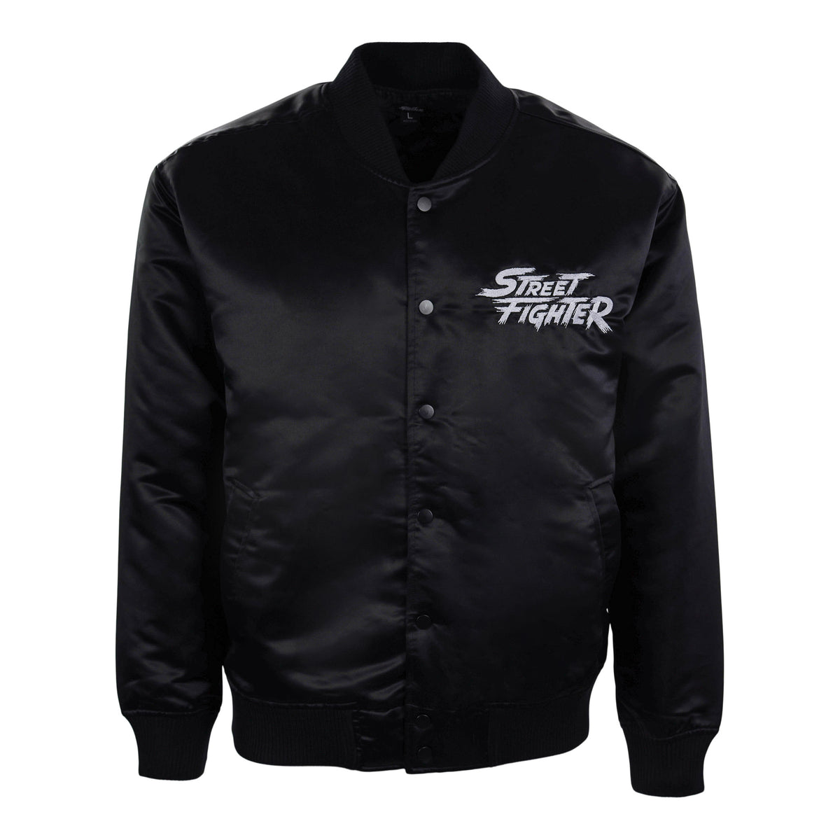 Movie Bomber Jacket (Black) - Street Fighter 'World Warrior Tournament' Collection
