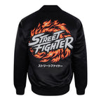 Movie Bomber Jacket (Black) - Street Fighter 'World Warrior Tournament' Collection