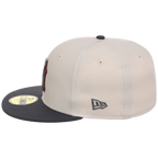 New York Yankees MLB Cream x Graphite New Era 59FIFTY