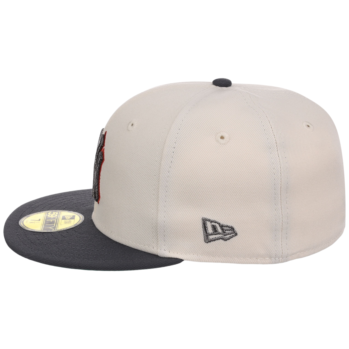 New York Yankees MLB Cream x Graphite New Era 59FIFTY