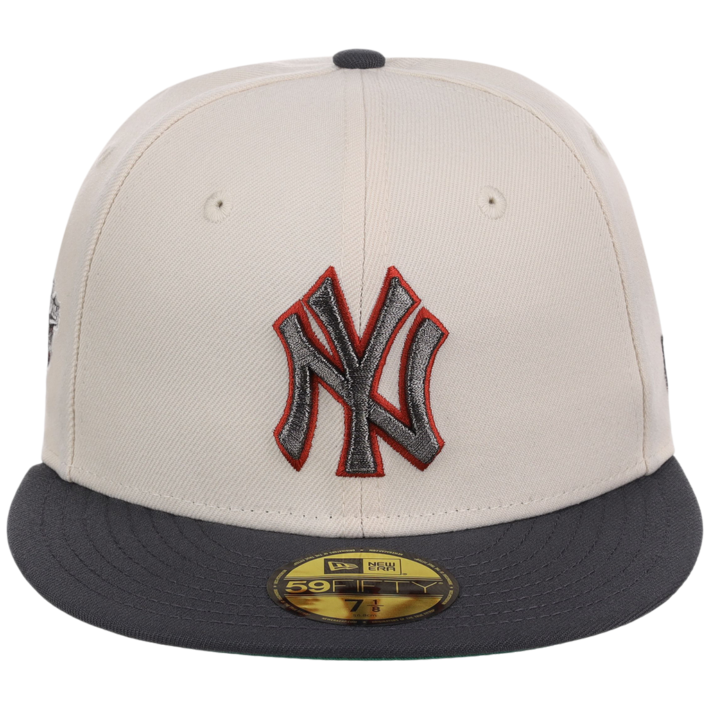 New York Yankees MLB Cream x Graphite New Era 59FIFTY