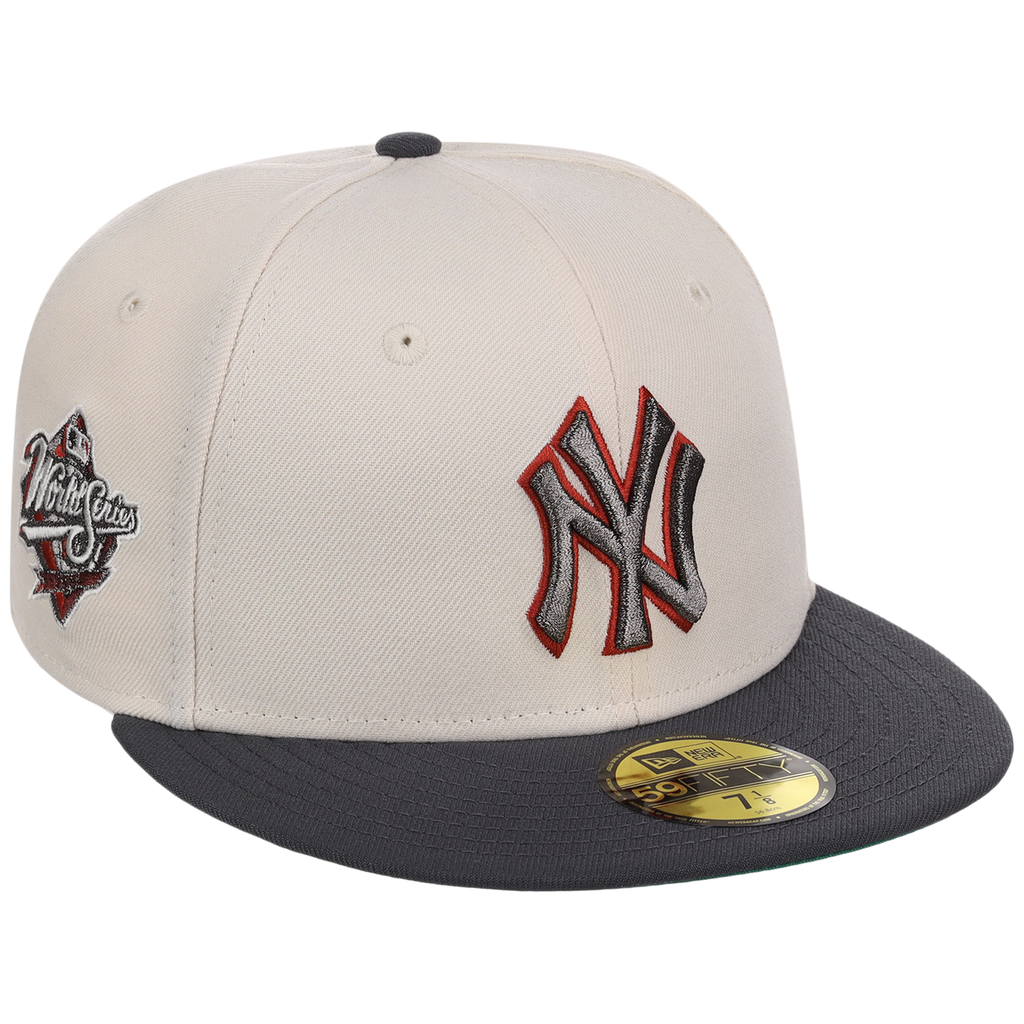 New York Yankees MLB Cream x Graphite New Era 59FIFTY