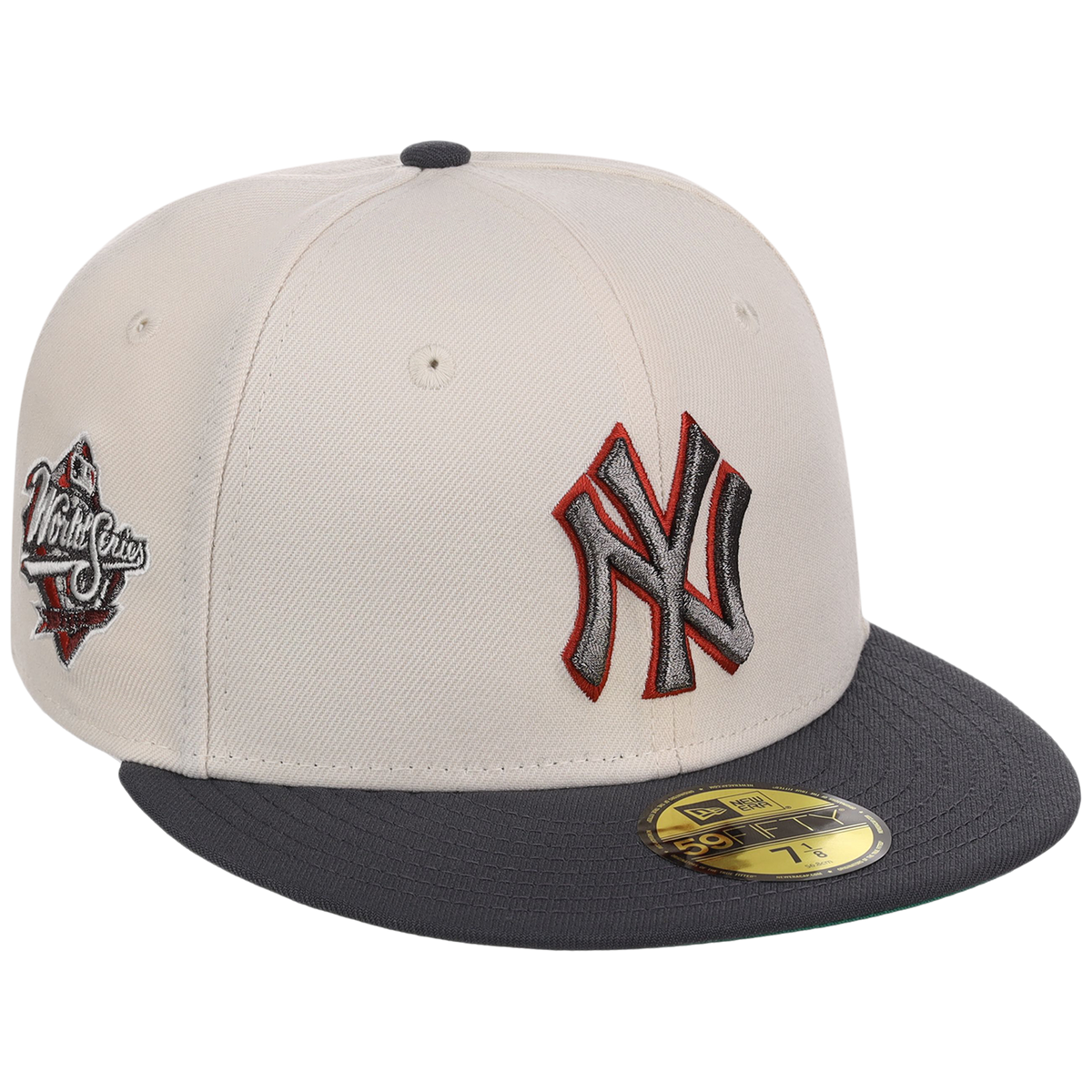 New York Yankees MLB Cream x Graphite New Era 59FIFTY