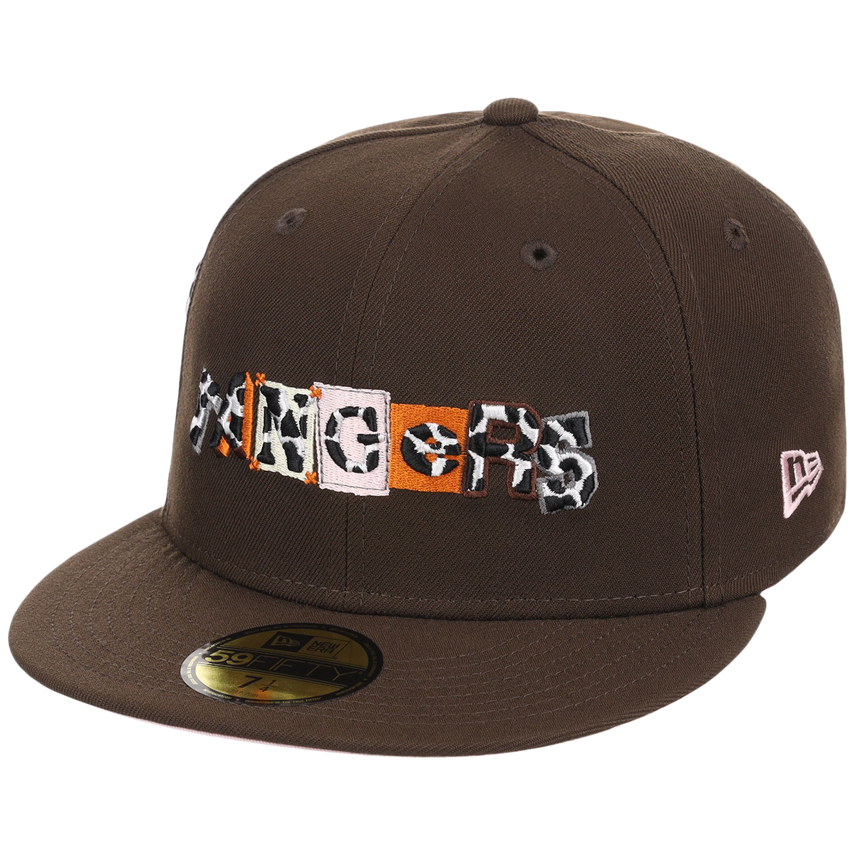 Texas Rangers 'Ransom' Lone Star Livestock New Era 59FIFTY (Brown/Brown/Pink)