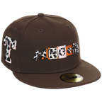 Texas Rangers 'Ransom' Lone Star Livestock New Era 59FIFTY (Brown/Brown/Pink)