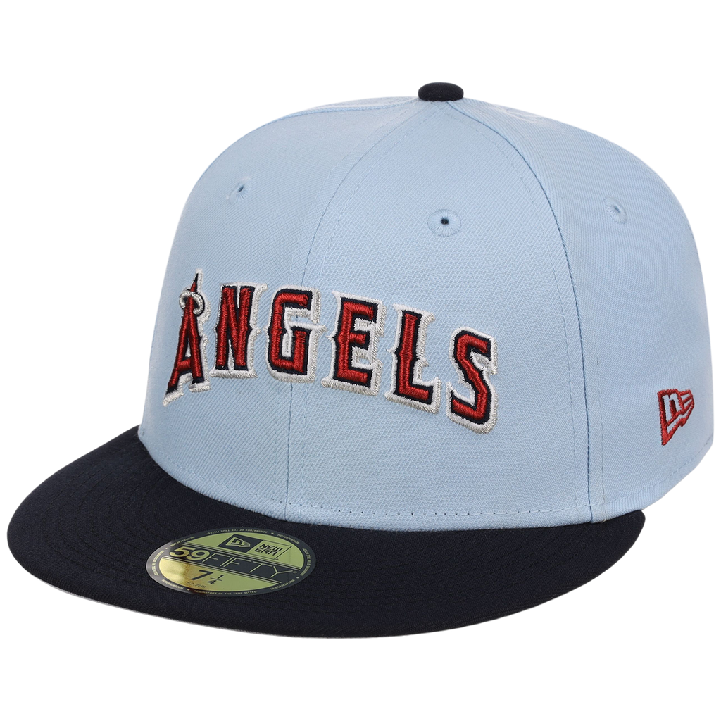 Anaheim Angels Variety New Era 59FIFTY (Sky Blue/Navy)