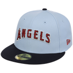 Anaheim Angels Variety New Era 59FIFTY (Sky Blue/Navy)