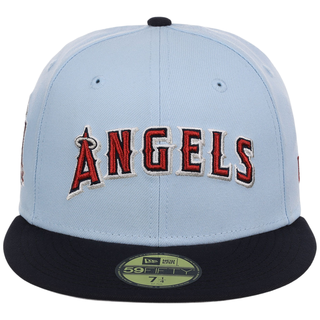 Anaheim Angels Variety New Era 59FIFTY (Sky Blue/Navy)