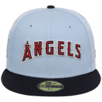 Anaheim Angels Variety New Era 59FIFTY (Sky Blue/Navy)
