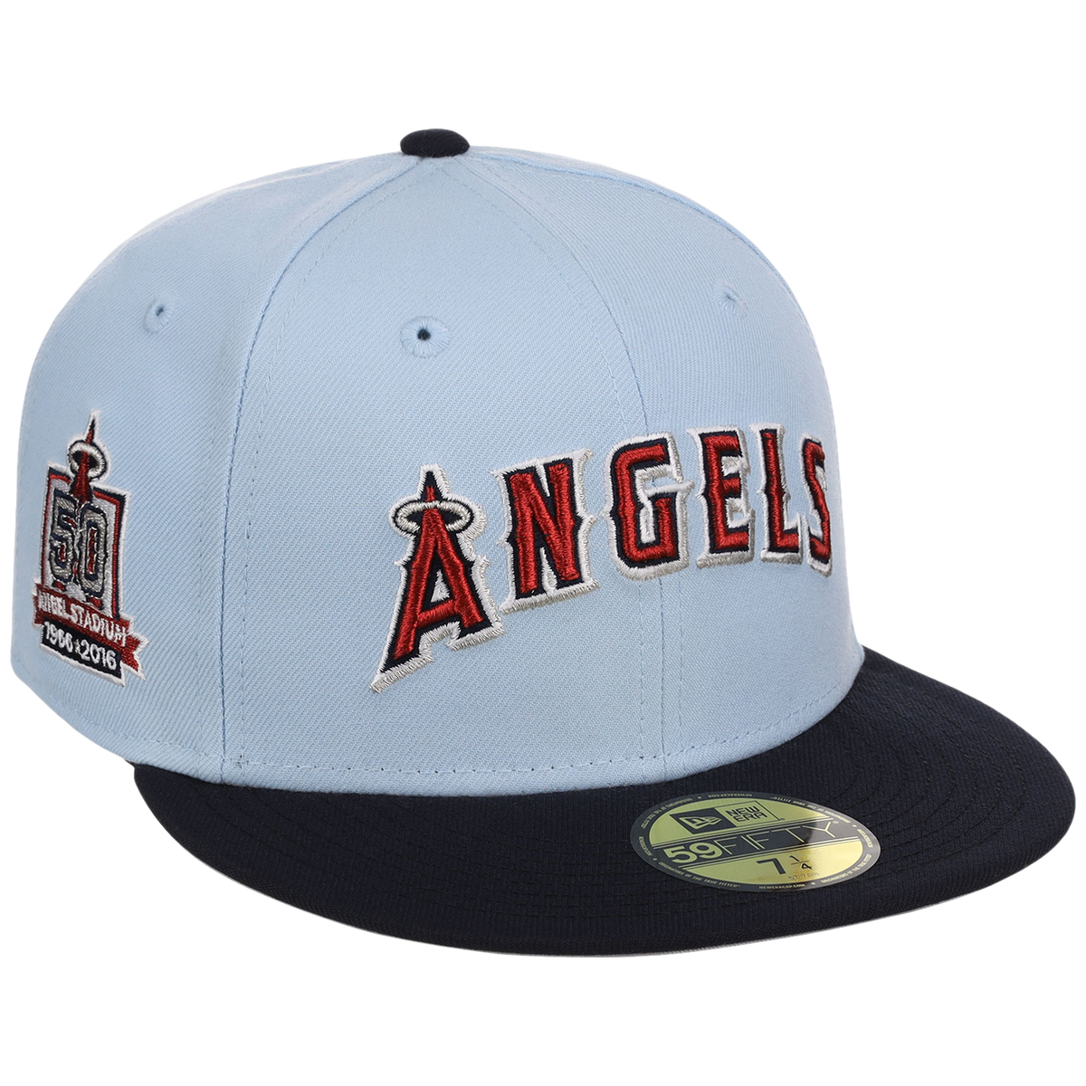 Anaheim Angels Variety New Era 59FIFTY (Sky Blue/Navy)