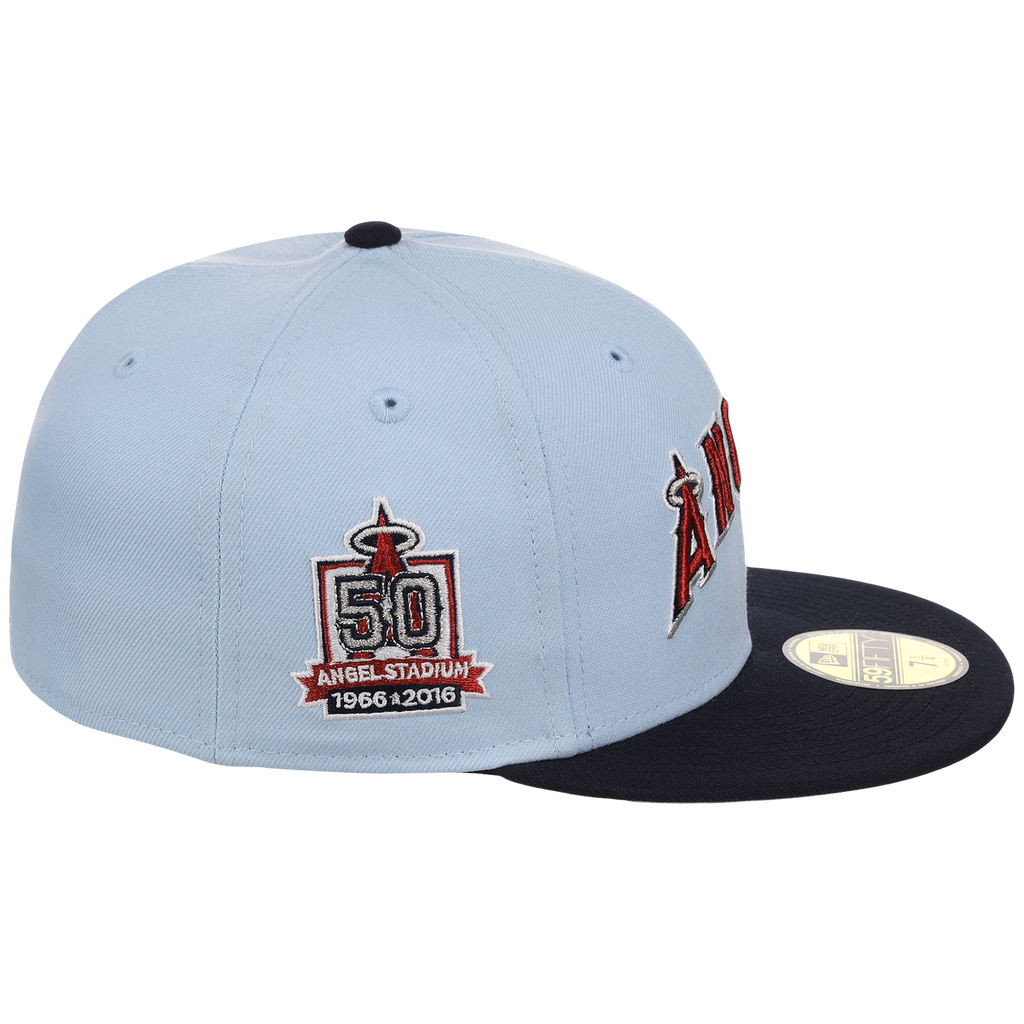 Anaheim Angels Variety New Era 59FIFTY (Sky Blue/Navy)