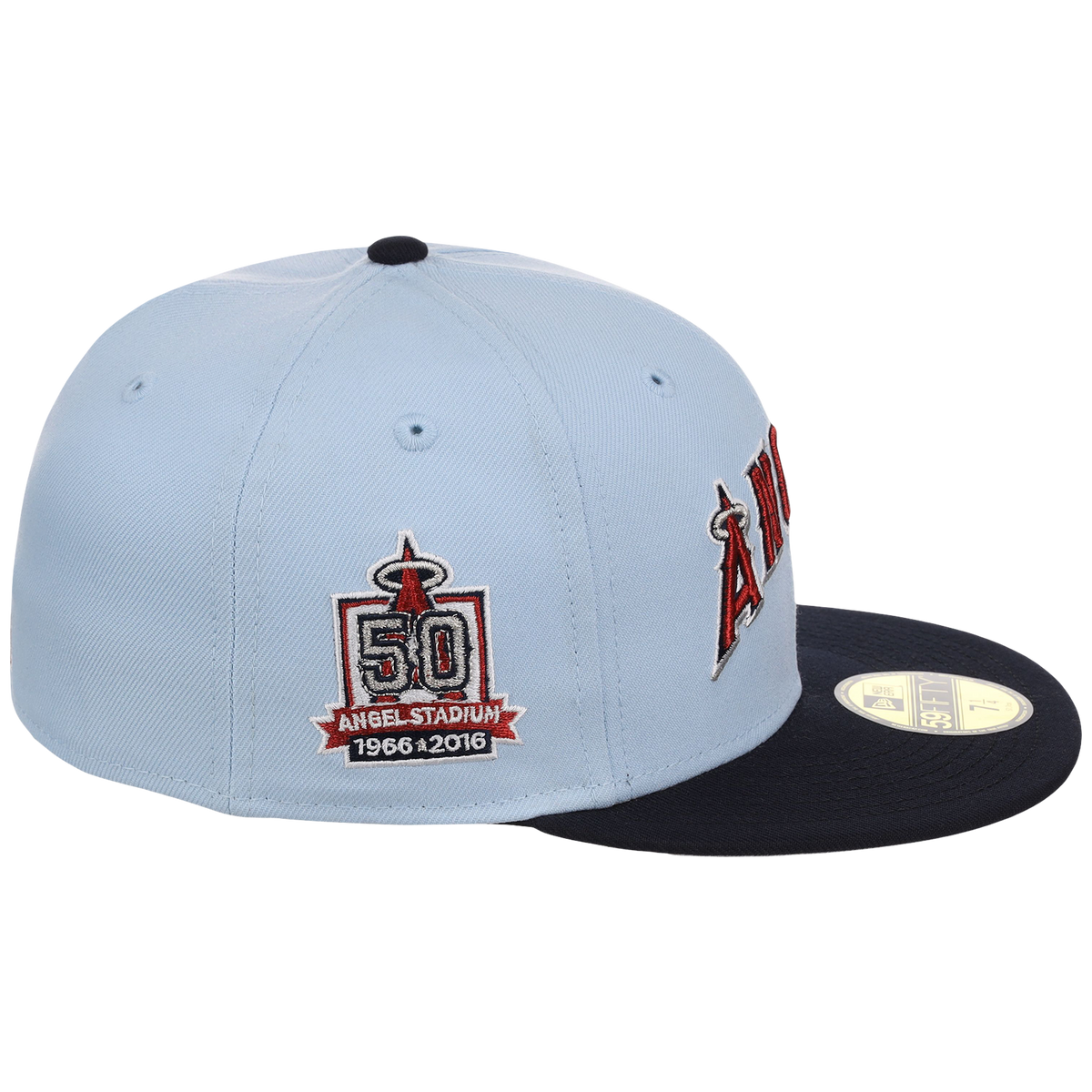 Anaheim Angels Variety New Era 59FIFTY (Sky Blue/Navy)