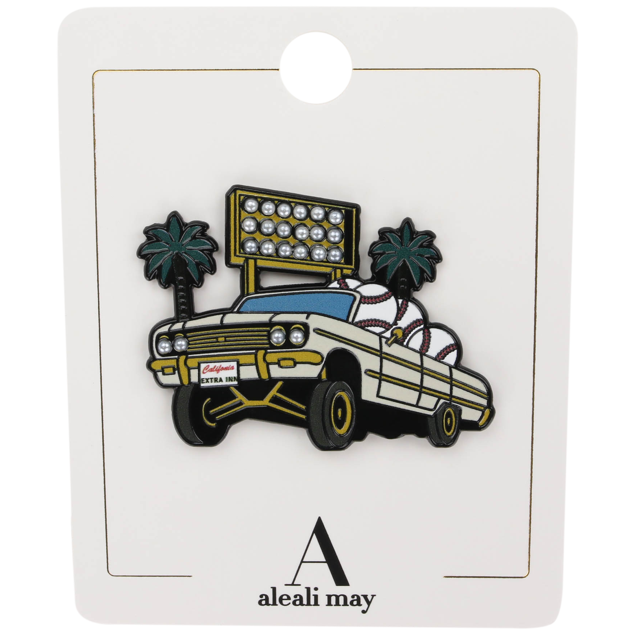 The Aleali May "Summer League LA" Low Rider Pin