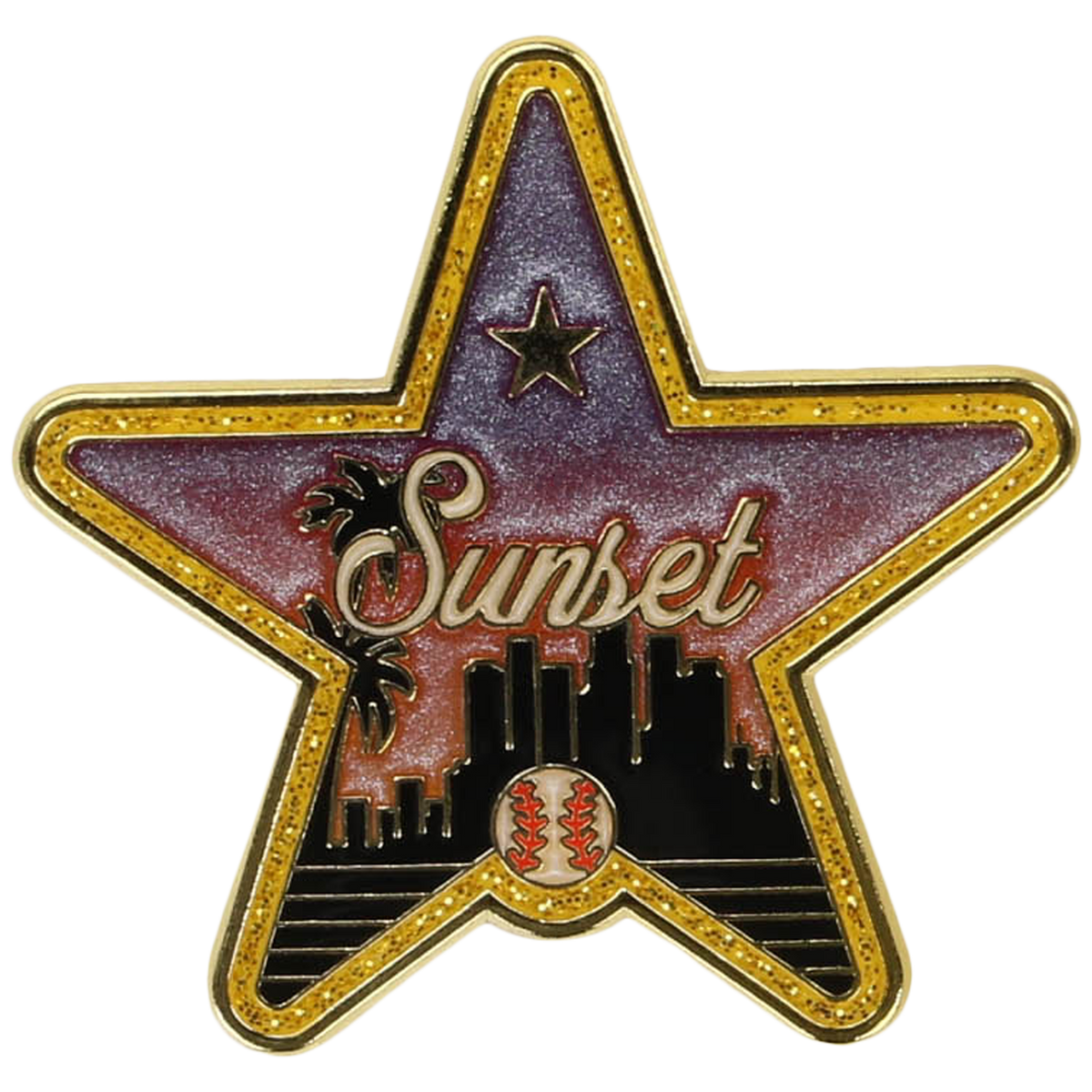 The Aleali May "Summer League LA" Sunset Star Pin