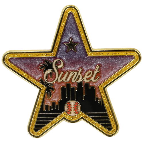 The Aleali May "Summer League LA" Sunset Star Pin