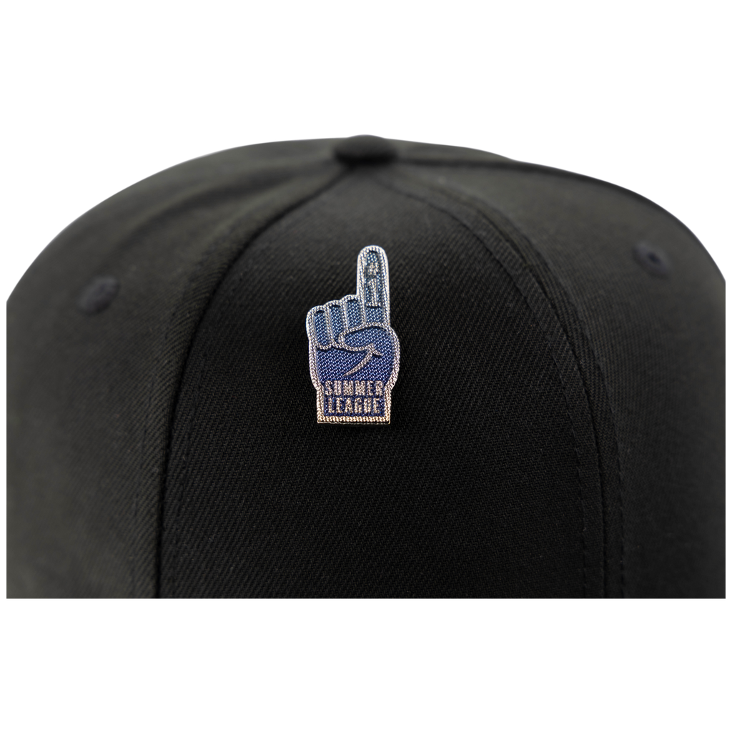 The Aleali May "Summer League LA" Foam Finger Pin