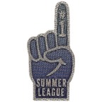The Aleali May "Summer League LA" Foam Finger Pin