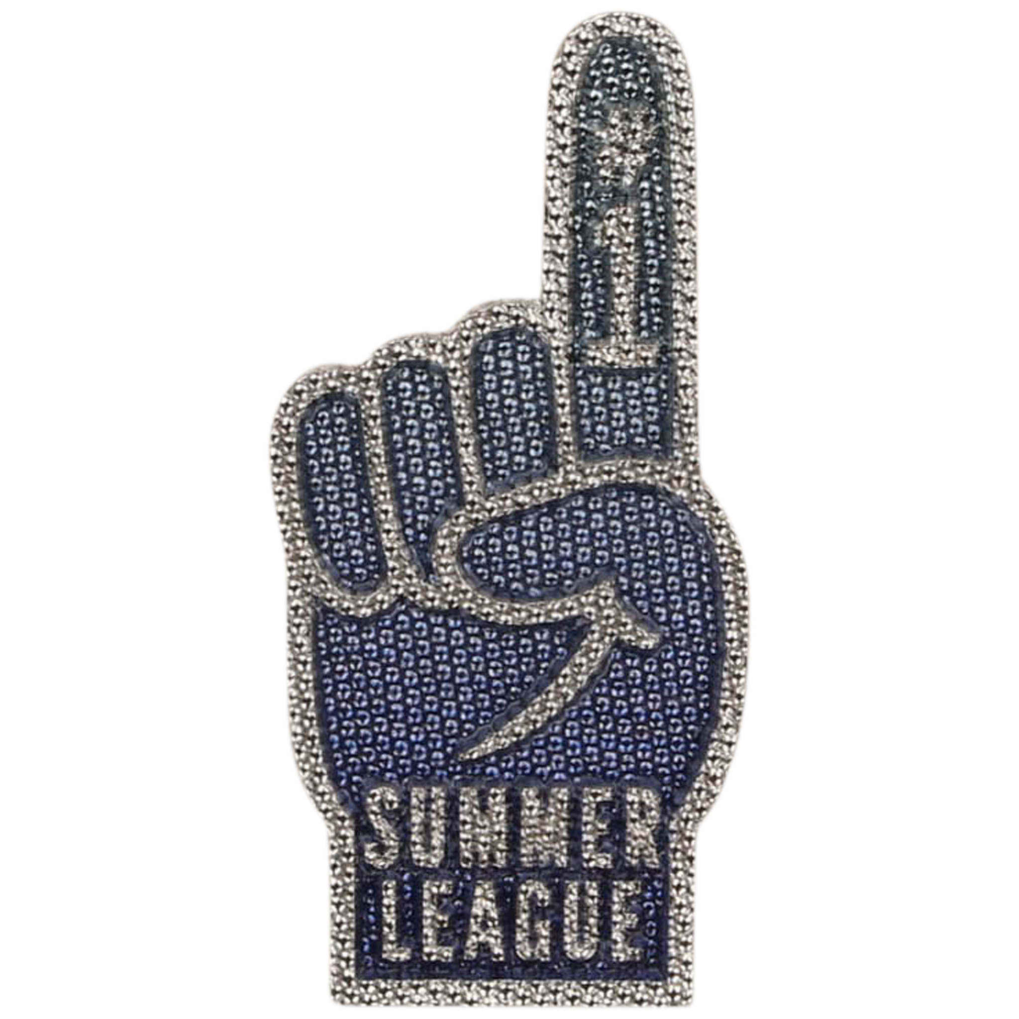 The Aleali May "Summer League LA" Foam Finger Pin