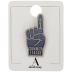 The Aleali May "Summer League LA" Foam Finger Pin