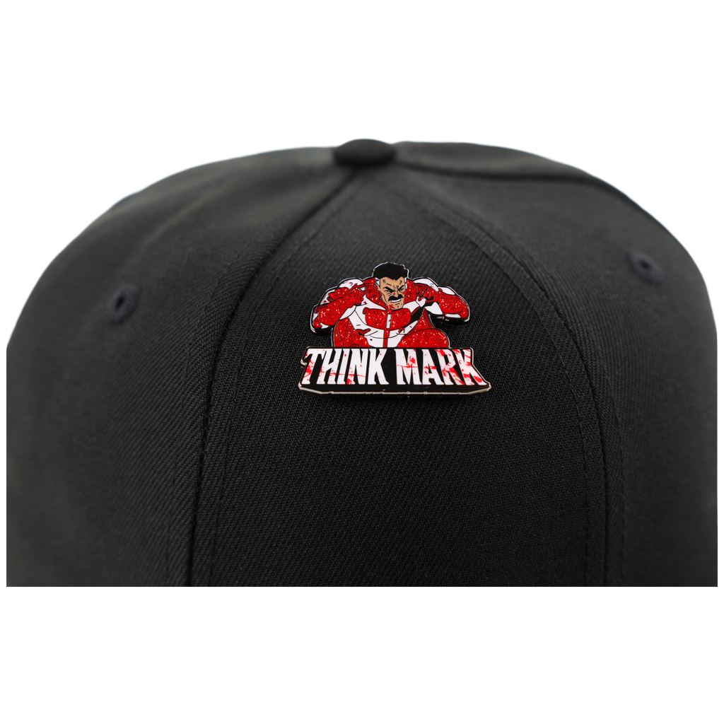 Omni Man Think Mark Pin
