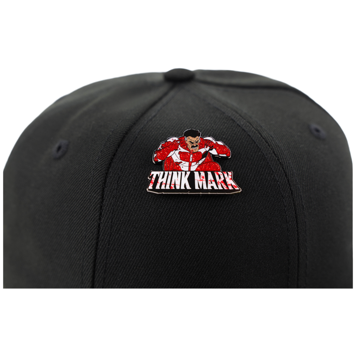 Omni Man Think Mark Pin