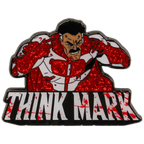 Omni Man Think Mark Pin