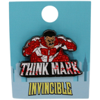 Omni Man Think Mark Pin