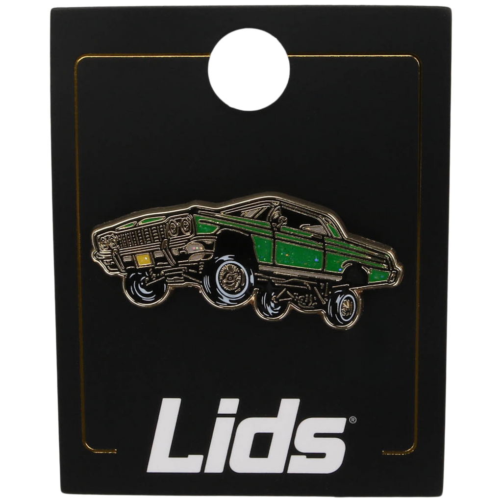 Low Rider Green Pin - Los Angeles Pin the City