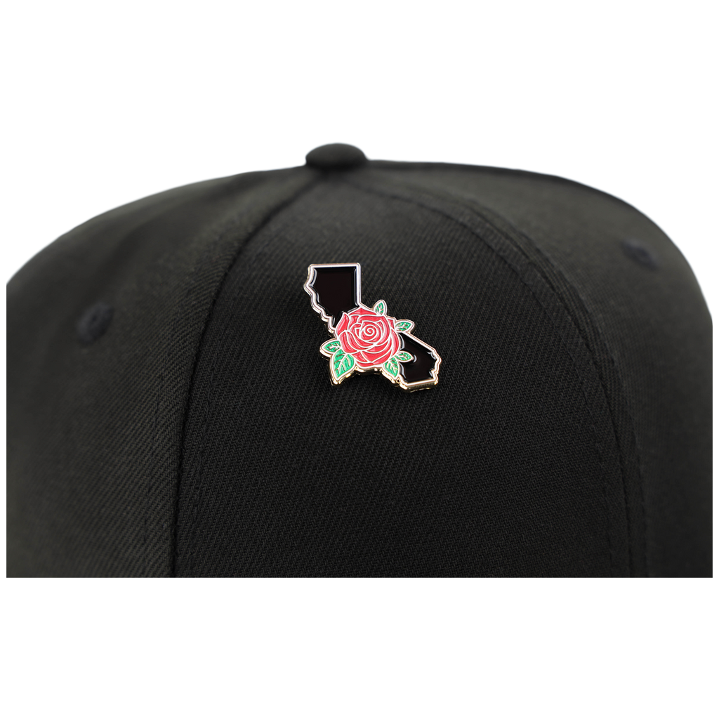 State Rose Pin - Los Angeles Pin the City