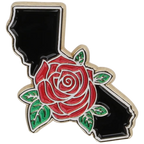 State Rose Pin - Los Angeles Pin the City
