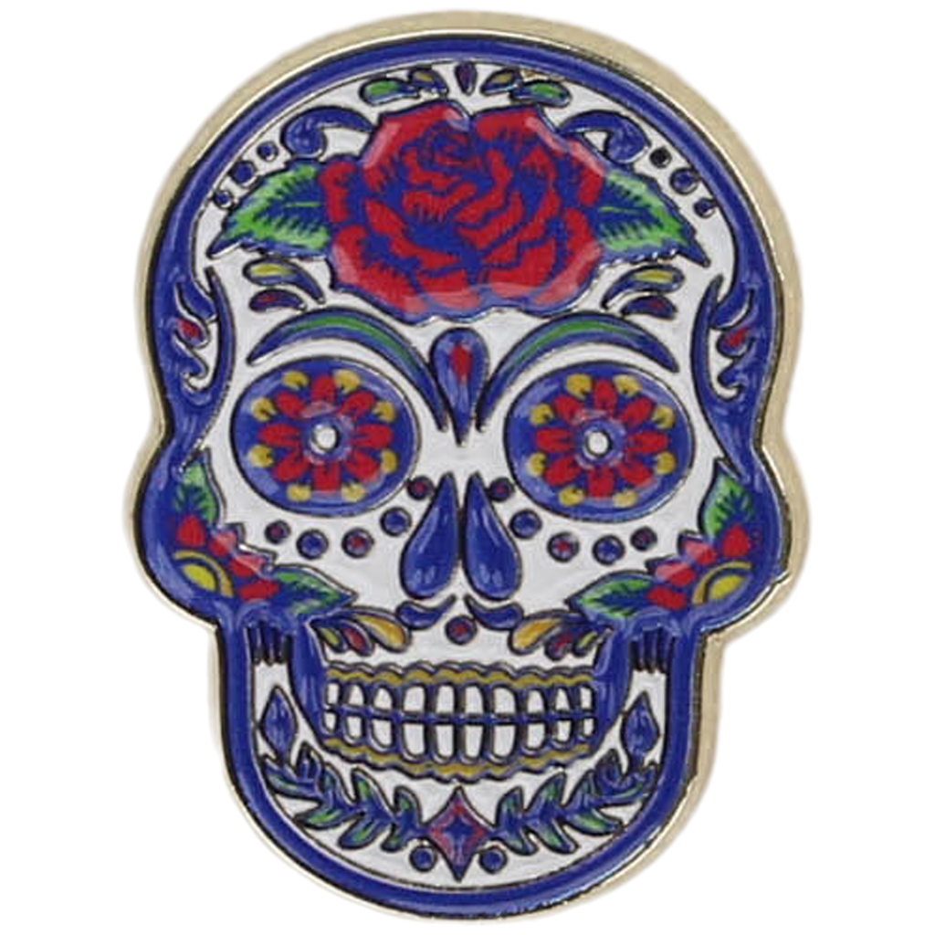 Sugar Skull Pin - Los Angeles Pin the City