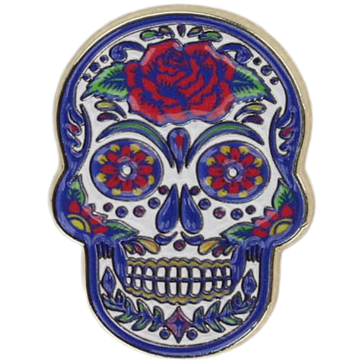 Sugar Skull Pin - Los Angeles Pin the City