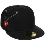 Upsidedown Heart LA Chain - Los Angeles Pin the City