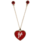 Upsidedown Heart LA Chain - Los Angeles Pin the City