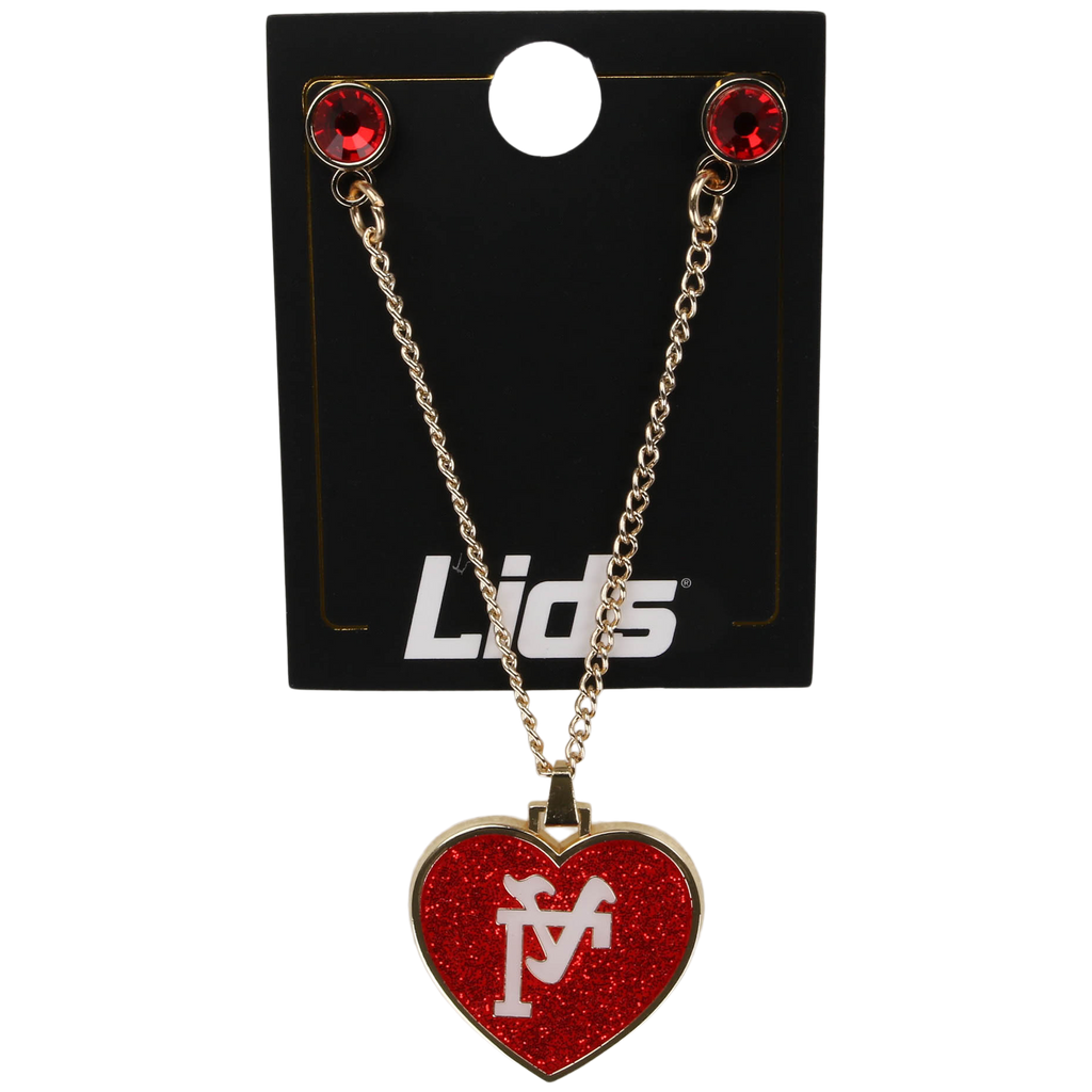 Upsidedown Heart LA Chain - Los Angeles Pin the City