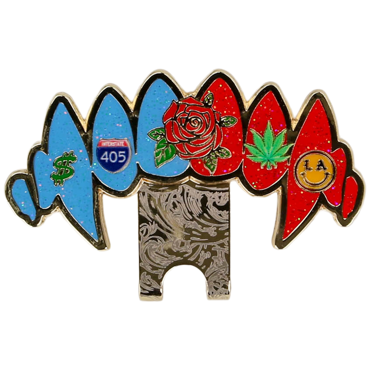 Elements Grillz Blip - Los Angeles Pin the City
