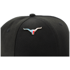 Longhorn State Flag Pin - Houston Pin the City