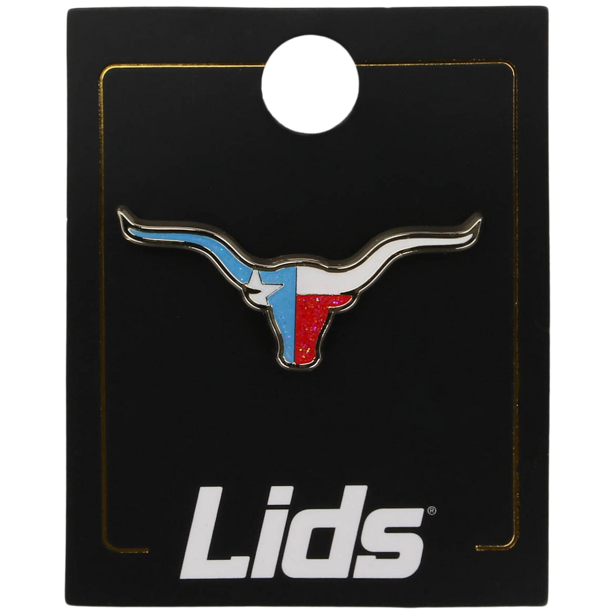 Longhorn State Flag Pin - Houston Pin the City
