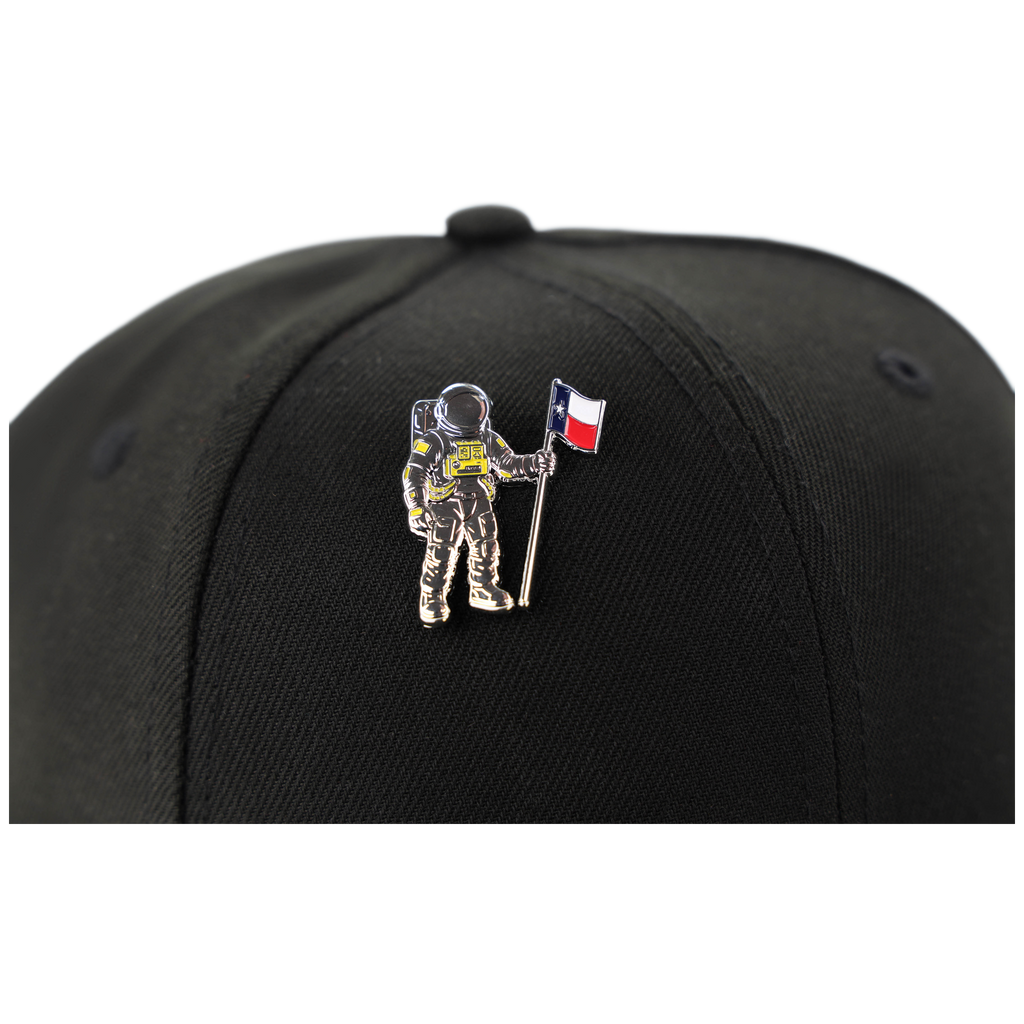 HOUronaut Flag Pin - Houston Pin the City