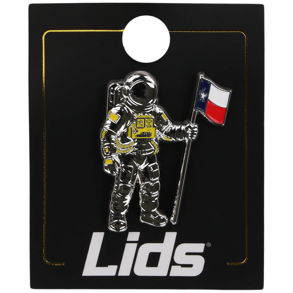 HOUronaut Flag Pin - Houston Pin the City