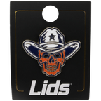Skull Cowboy Pin - Houston Pin the City