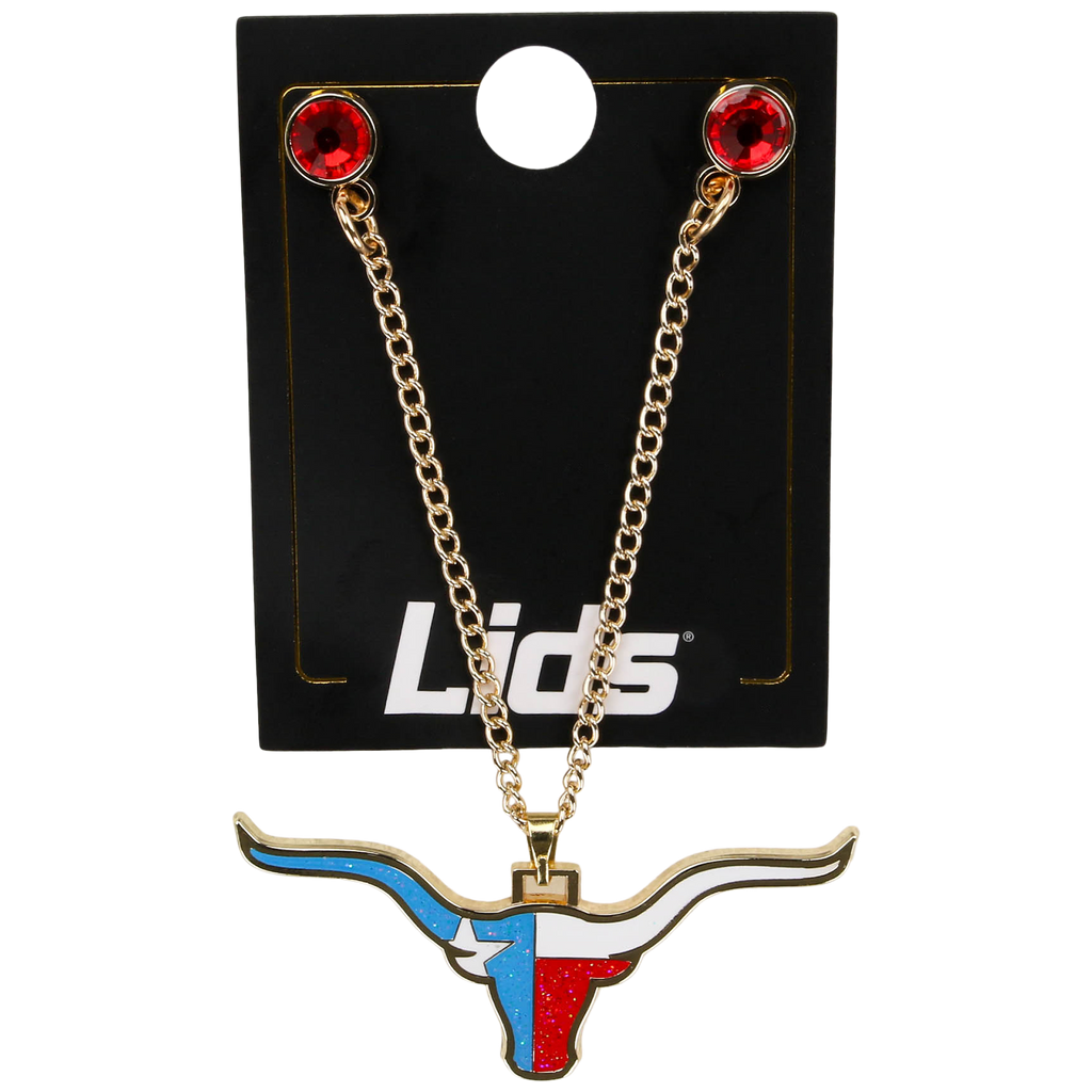 Longhorn State Flag Chain - Houston Pin the City