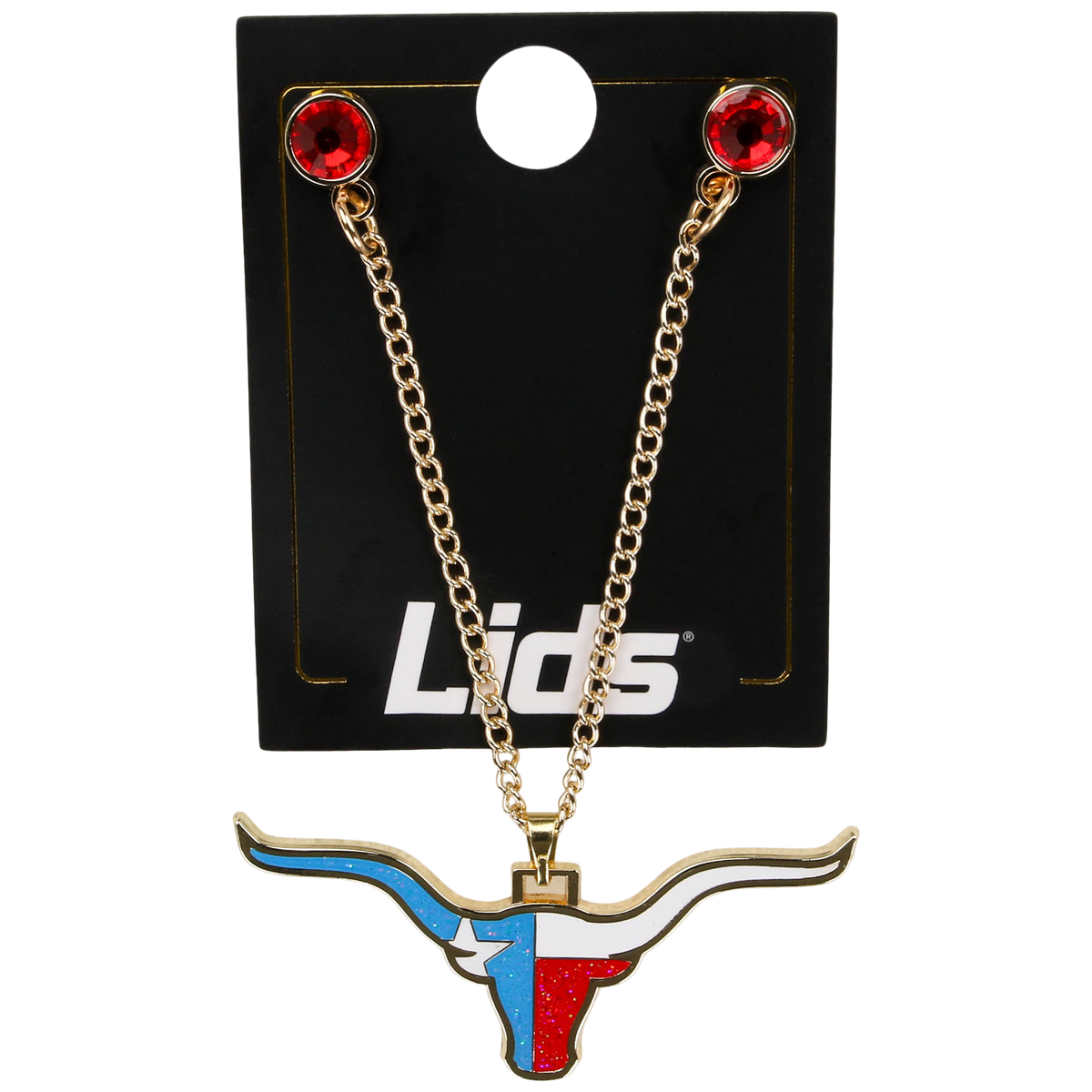 Longhorn State Flag Chain - Houston Pin the City