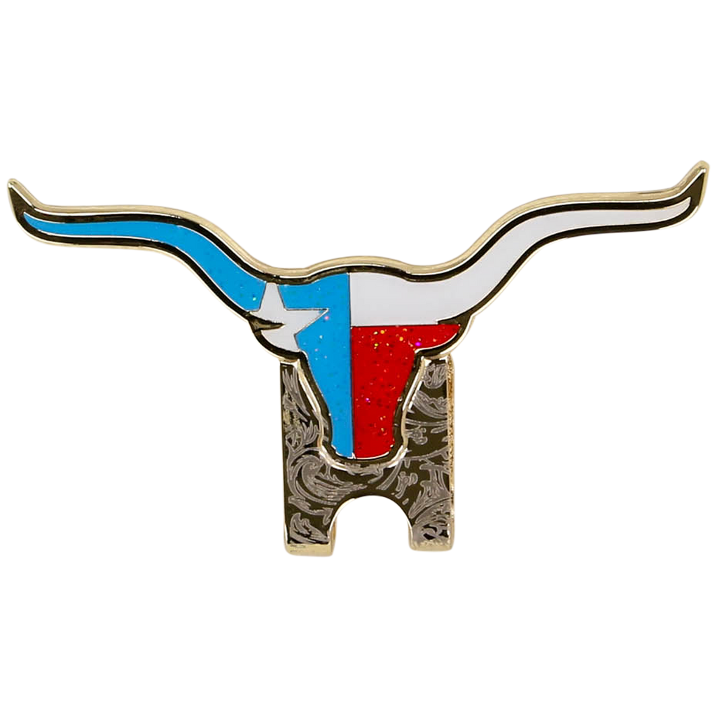 Longhorn State Flag Blip - Houston Pin the City